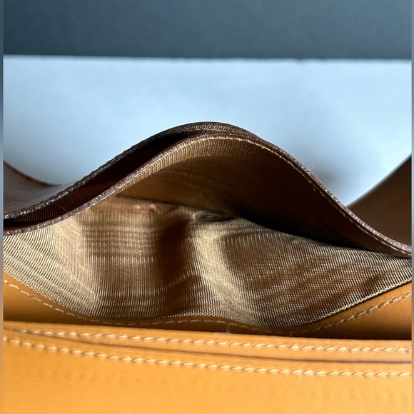 Vintage Celine Macadam Triomphe Light Beige Long Wallet - Picture 8 of 14